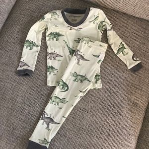 Burt’s Bees dinosaur pajamas
